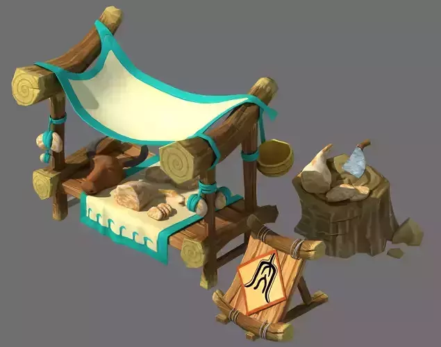 Game City - meat booth