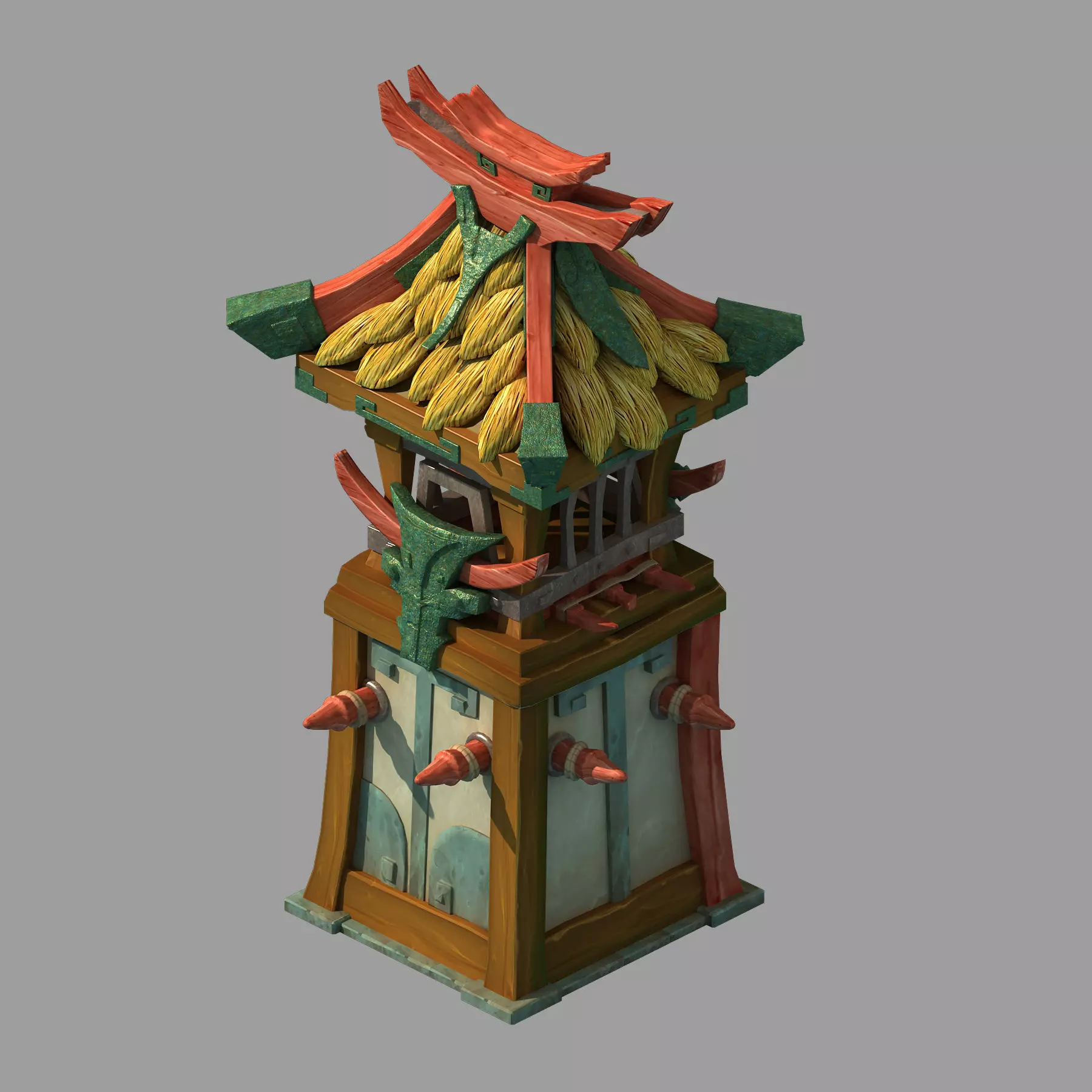 Game City - Station - Sentinel 35 3D model_0