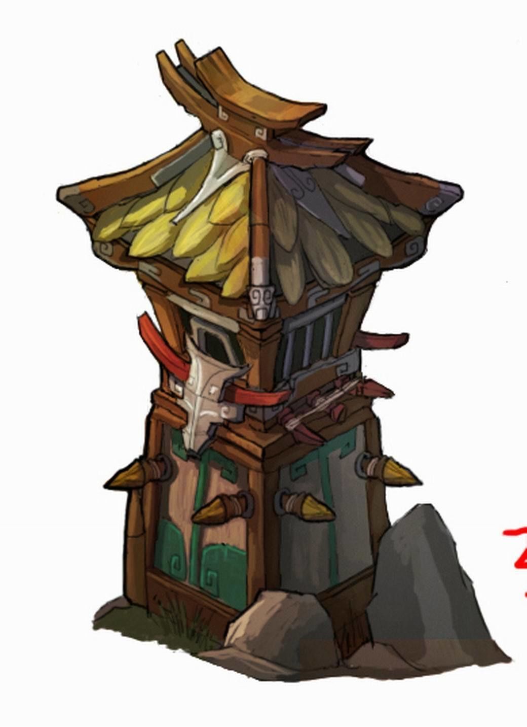 Game City - Station - Sentinel 35 3D model_2