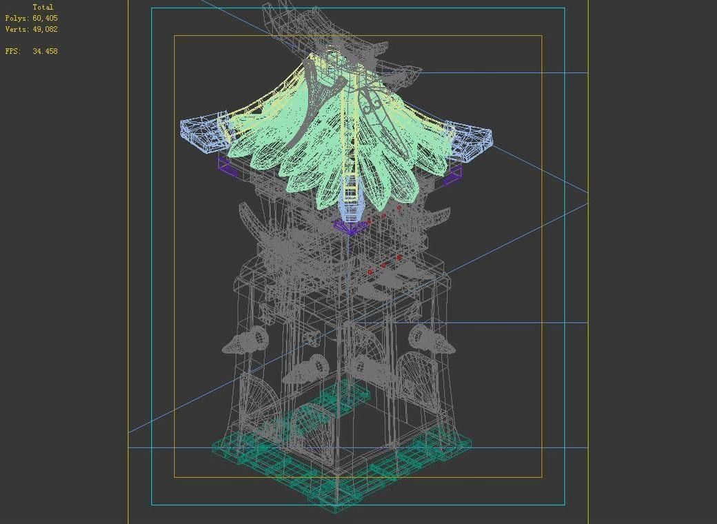 Game City - Station - Sentinel 35 3D model_4