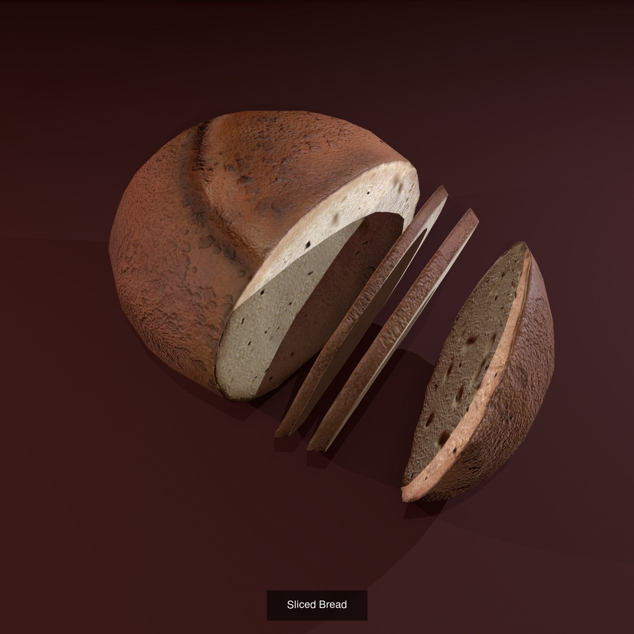 Medieval Food Pack 3D Model Collection_33