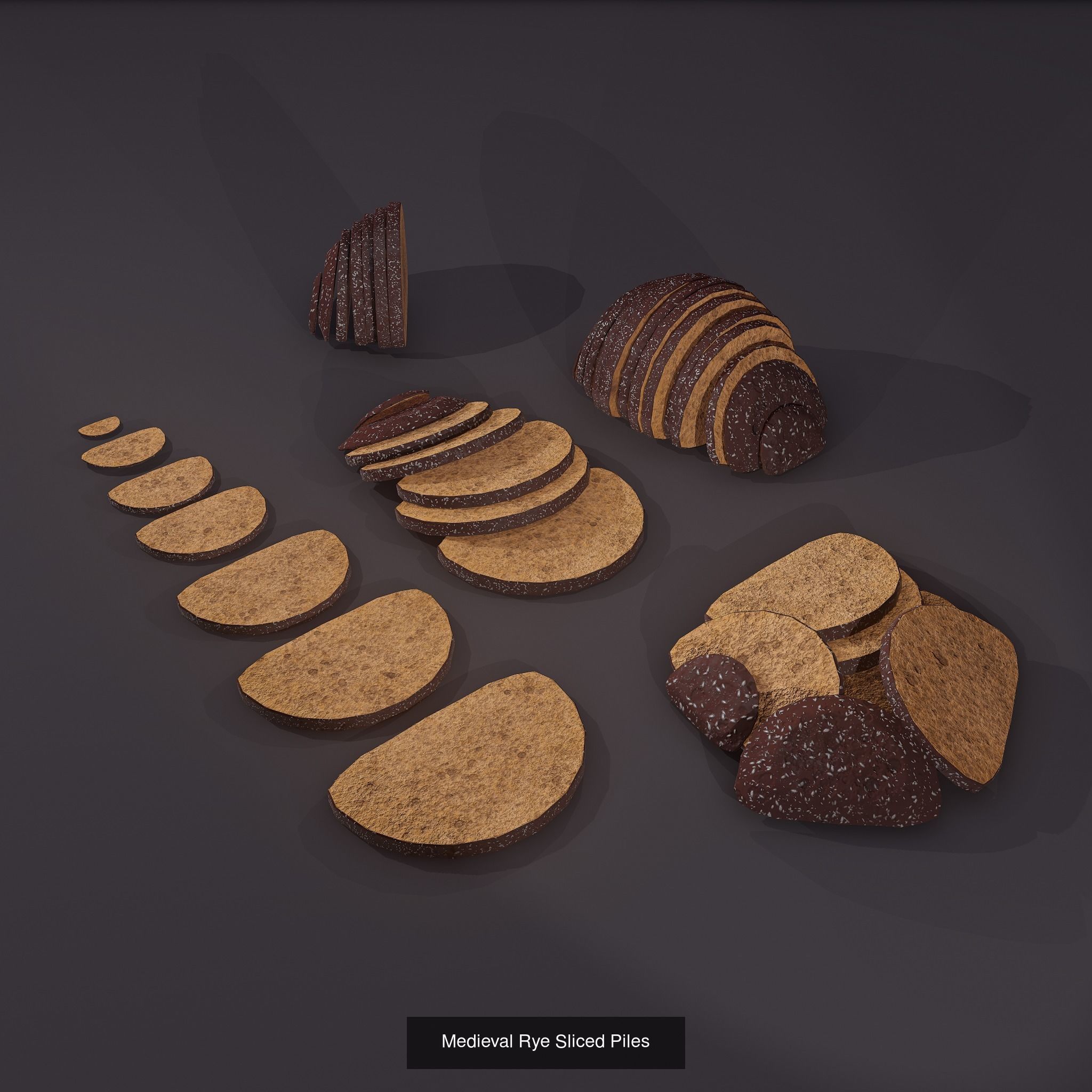 Medieval Food Pack 3D Model Collection_39