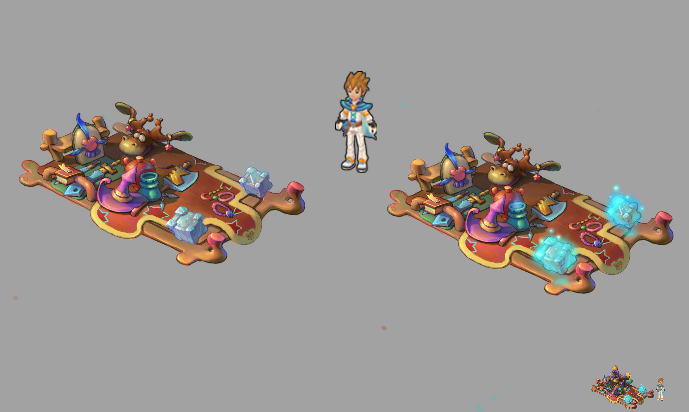 gAME Low-mode-VIP booth 3D model_3