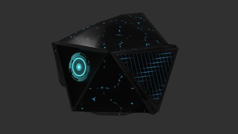 Drone - Obolon Low-poly 3D model_2