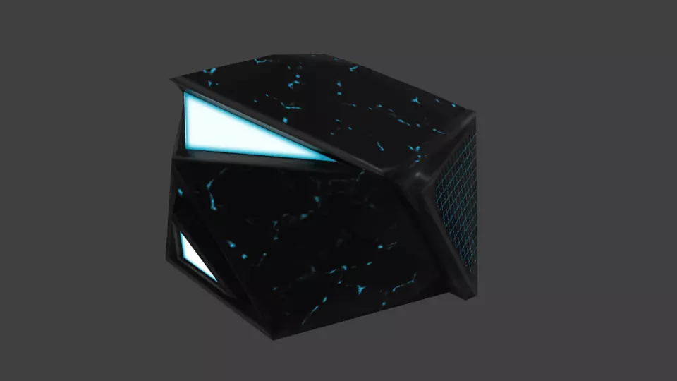 Drone - Obolon Low-poly 3D model_0