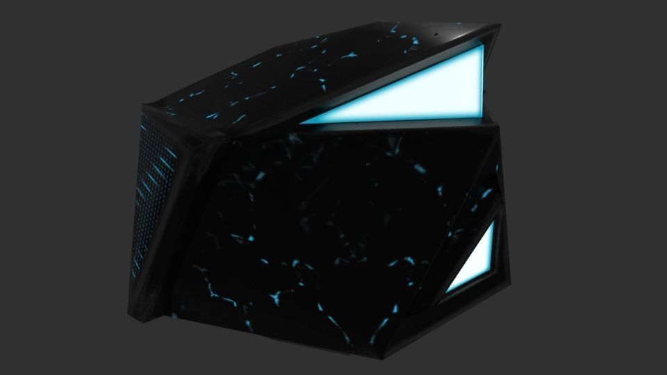 Drone - Obolon Low-poly 3D model_3