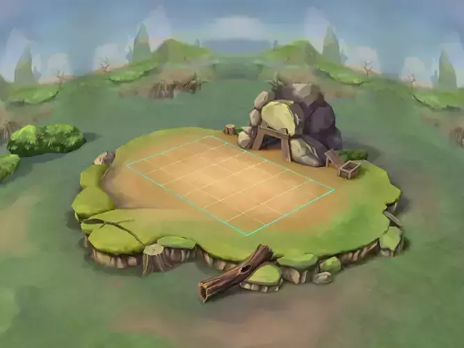 Game Low model - Snow White Meadows 03