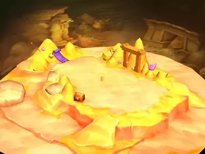 Game Low-Mode - Desert Underground Treasure 02