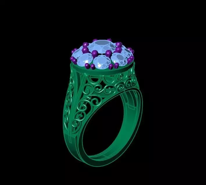 Ring Design By me Free 3D model