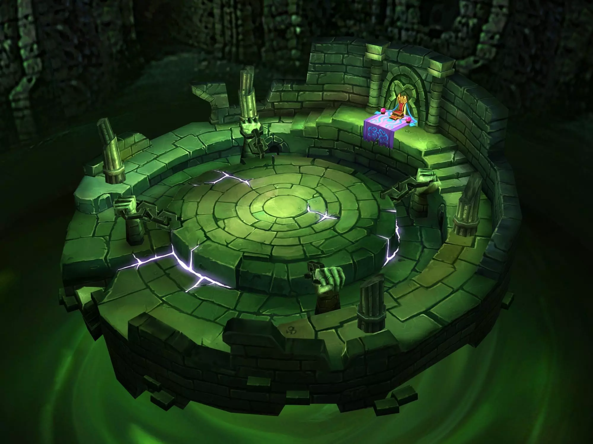 Game Low Mode - Sleeping Beauty Castle 02 3D model_0