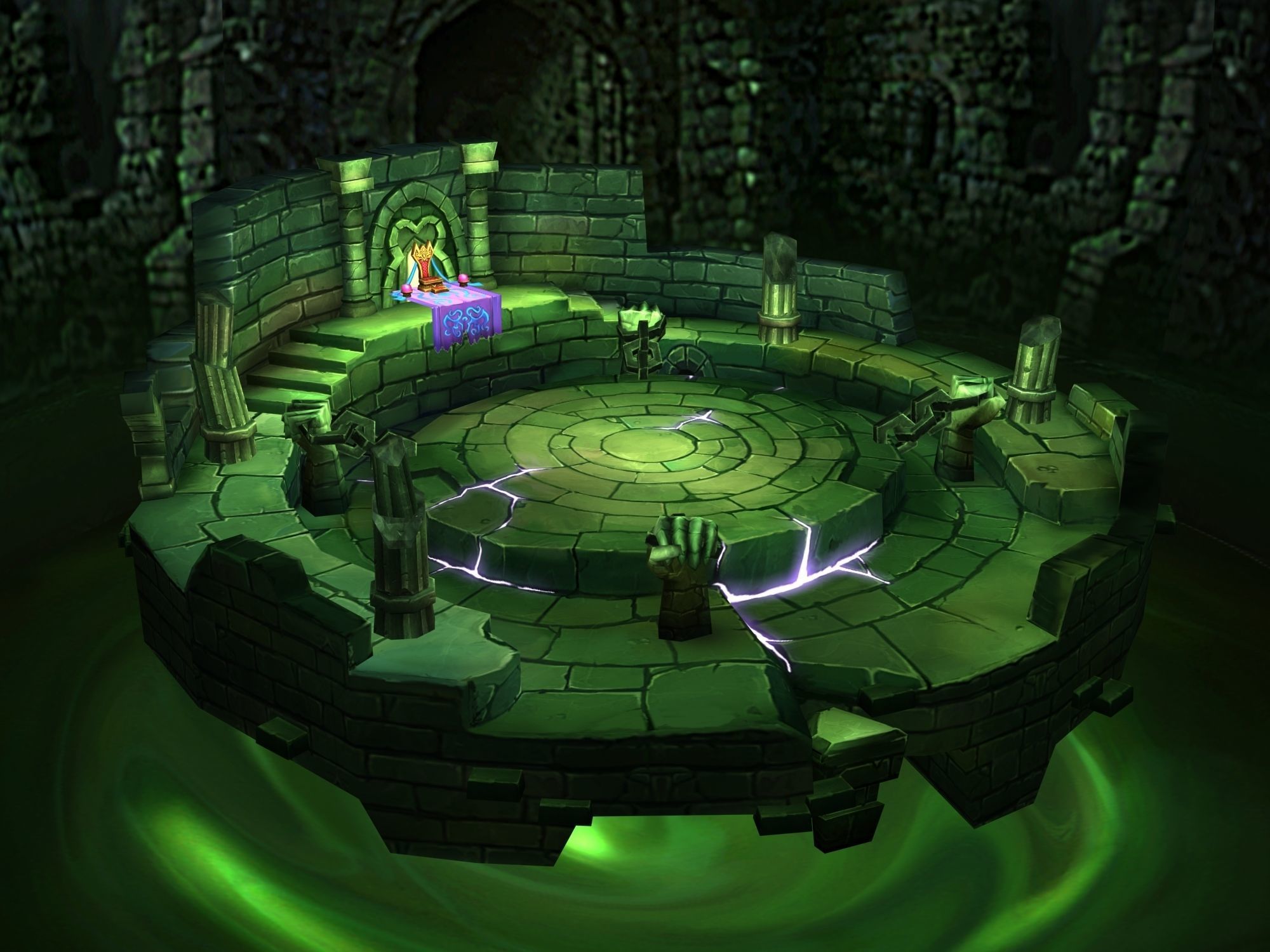 Game Low Mode - Sleeping Beauty Castle 02 3D model_1