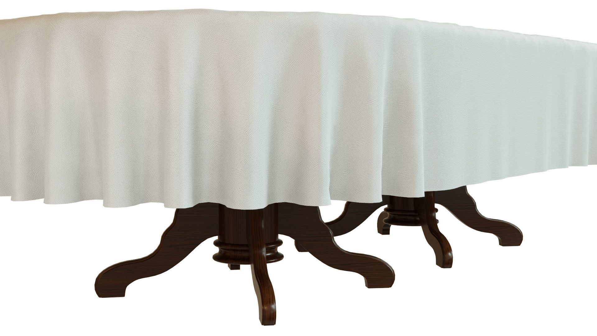 Wood table 2500 3D model_7