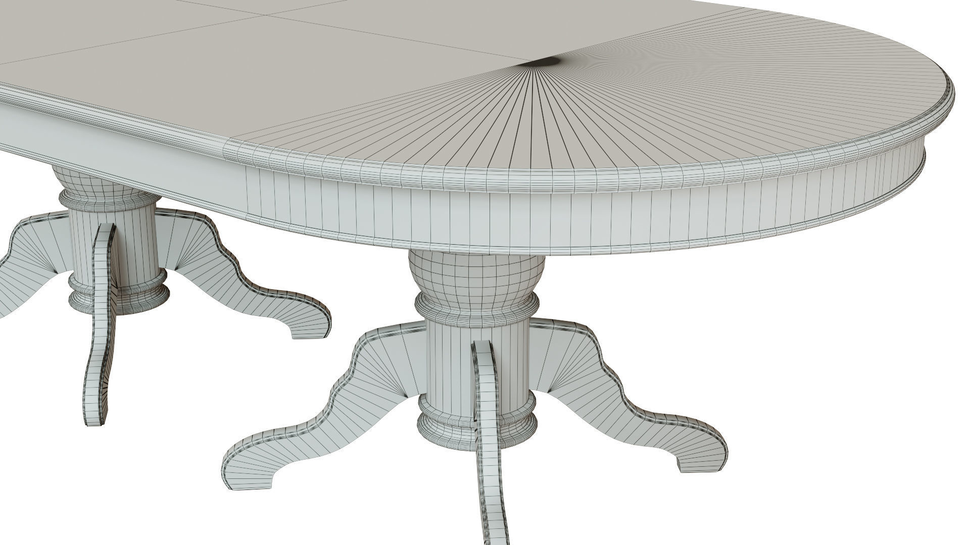 Wood table 2500 3D model_14