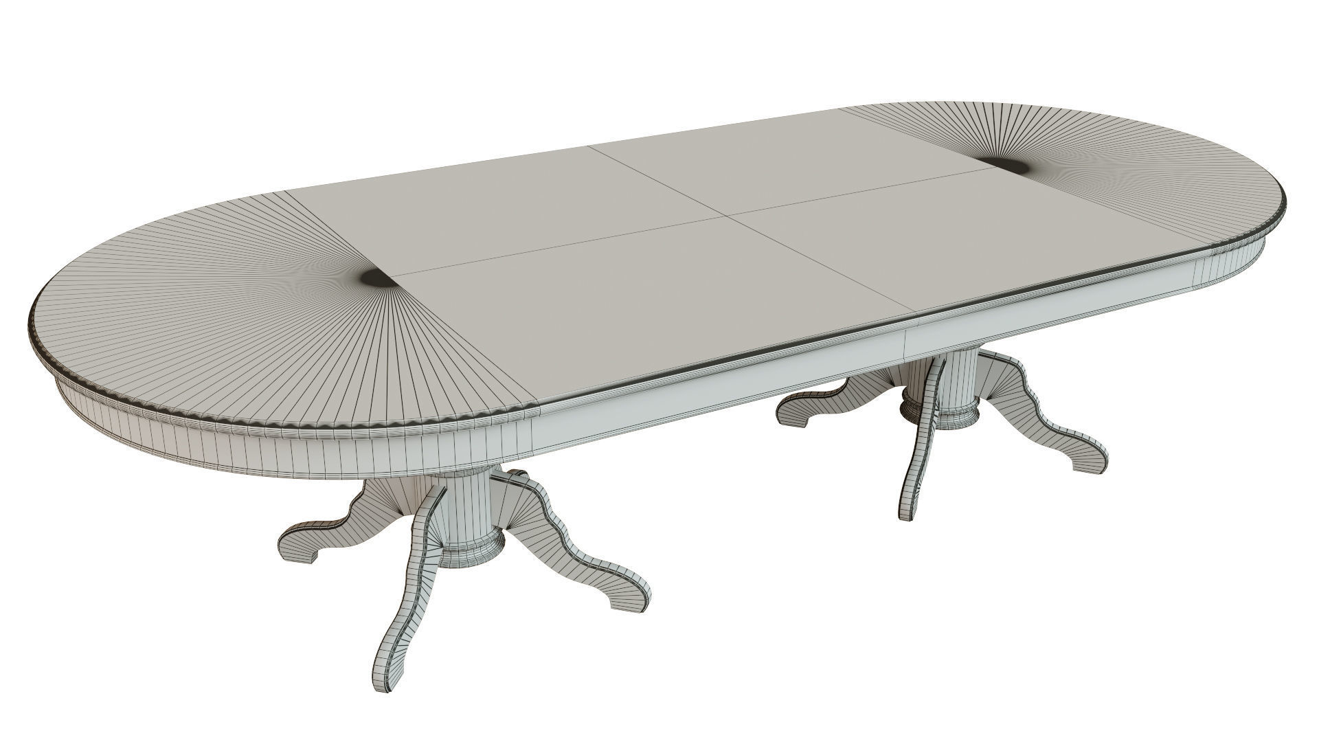 Wood table 3000 3D model_9