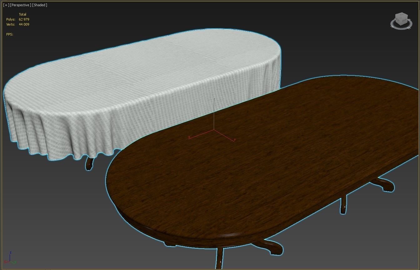 Wood table 3000 3D model_18