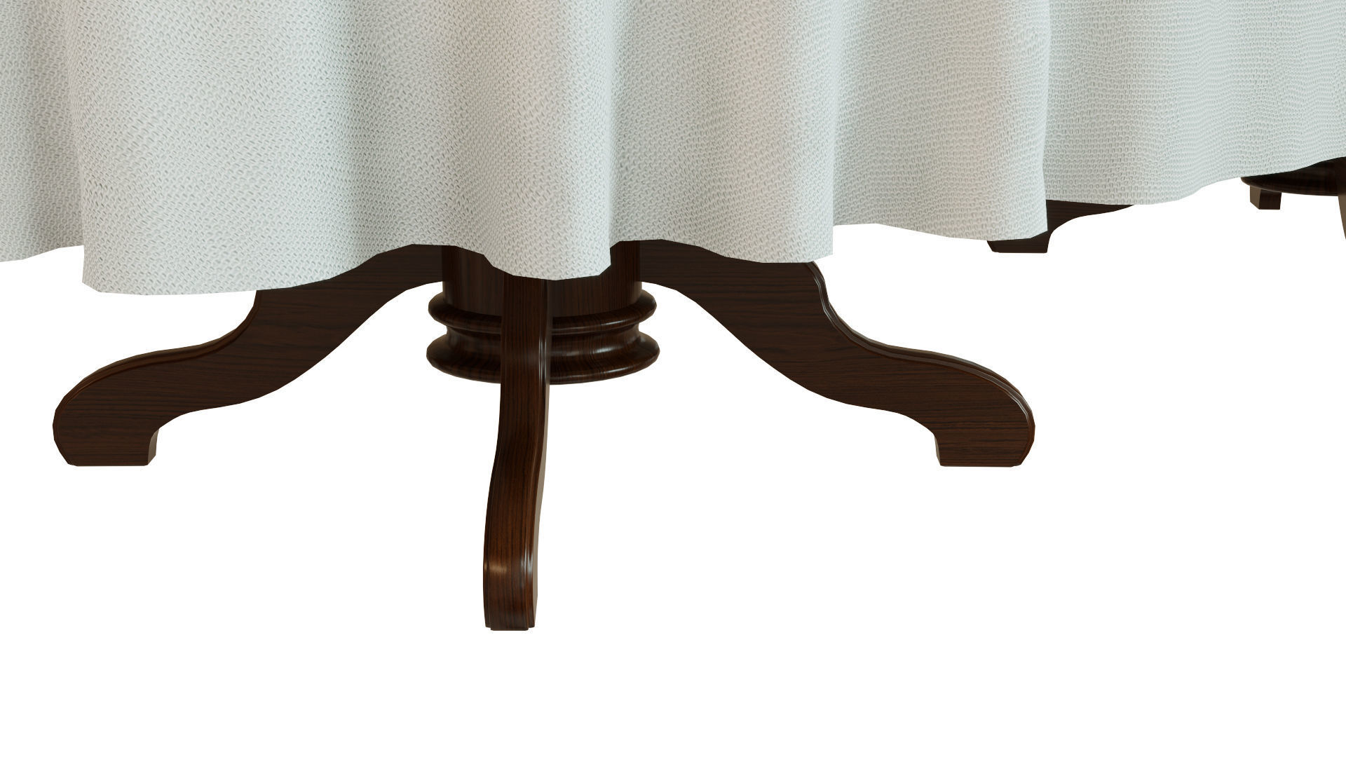 Wood table 3000 3D model_5