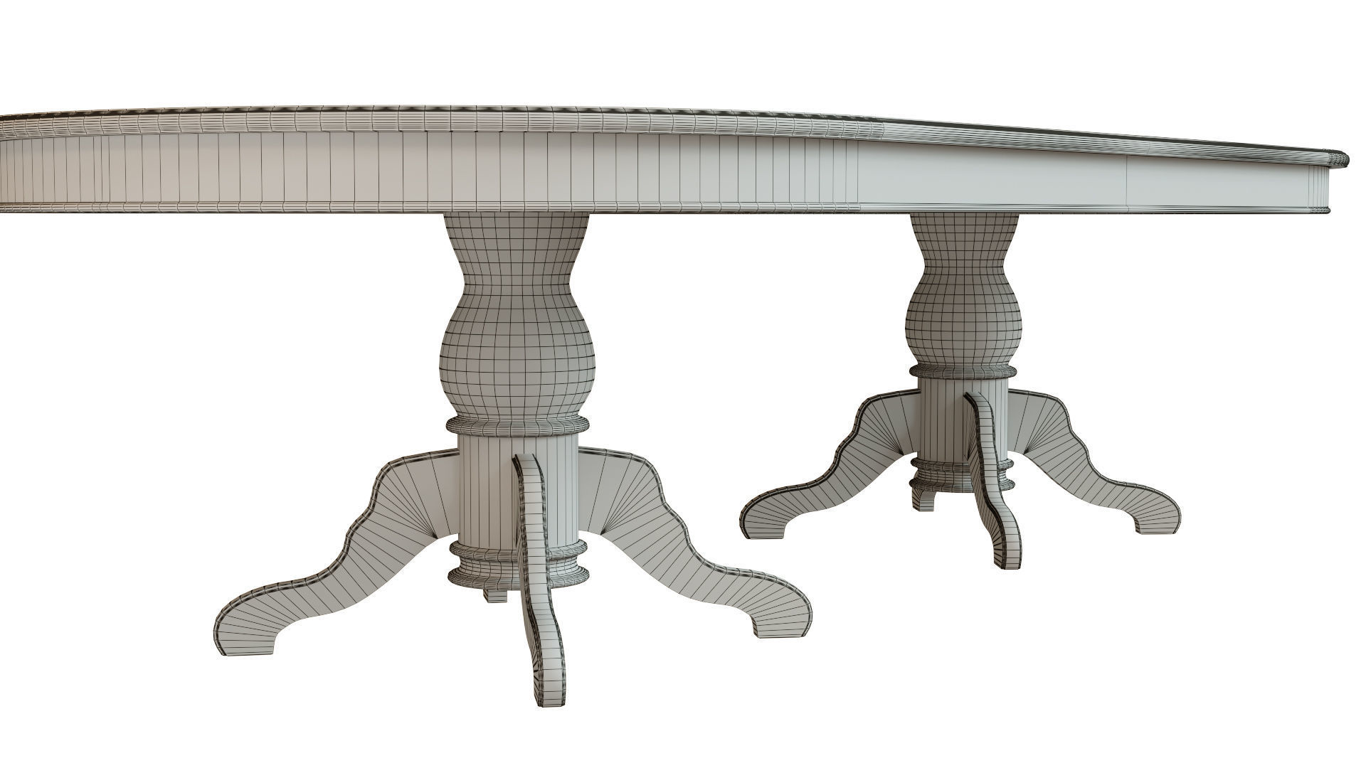 Wood table 3000 3D model_10