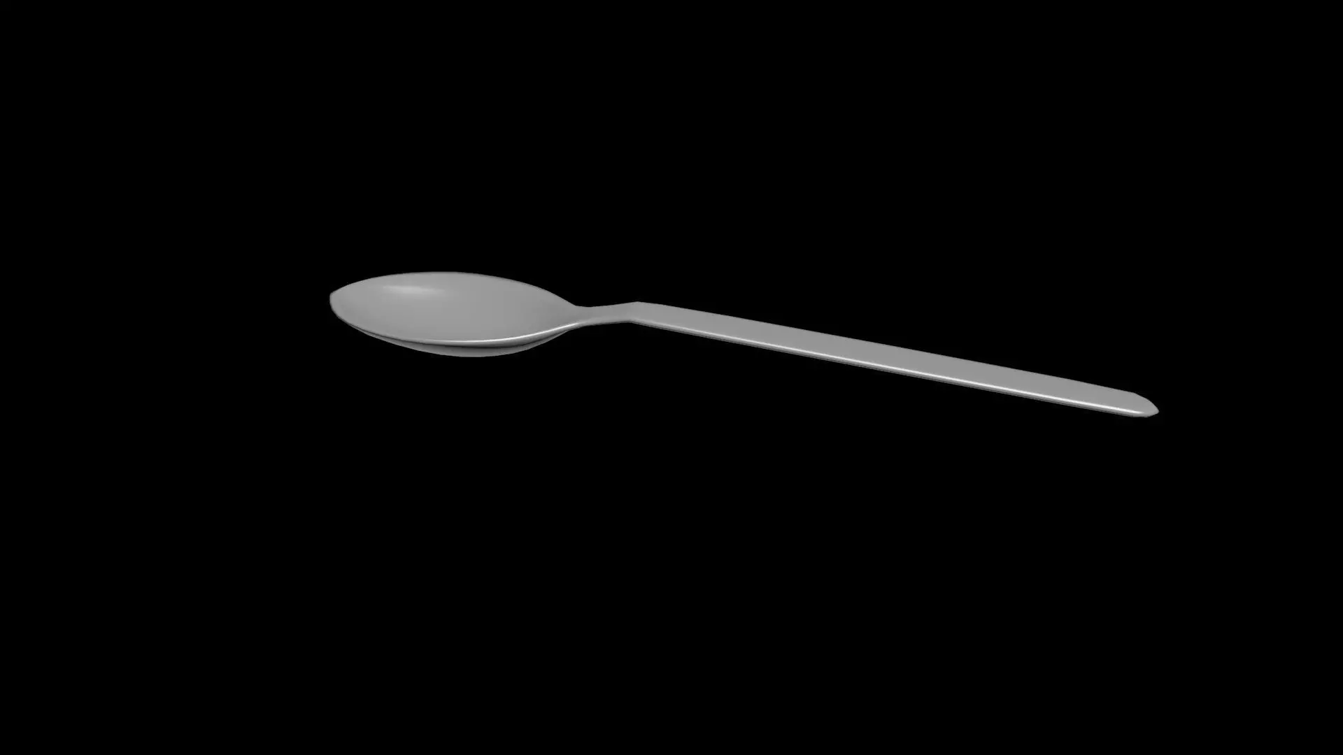 Spoon 3D model_0
