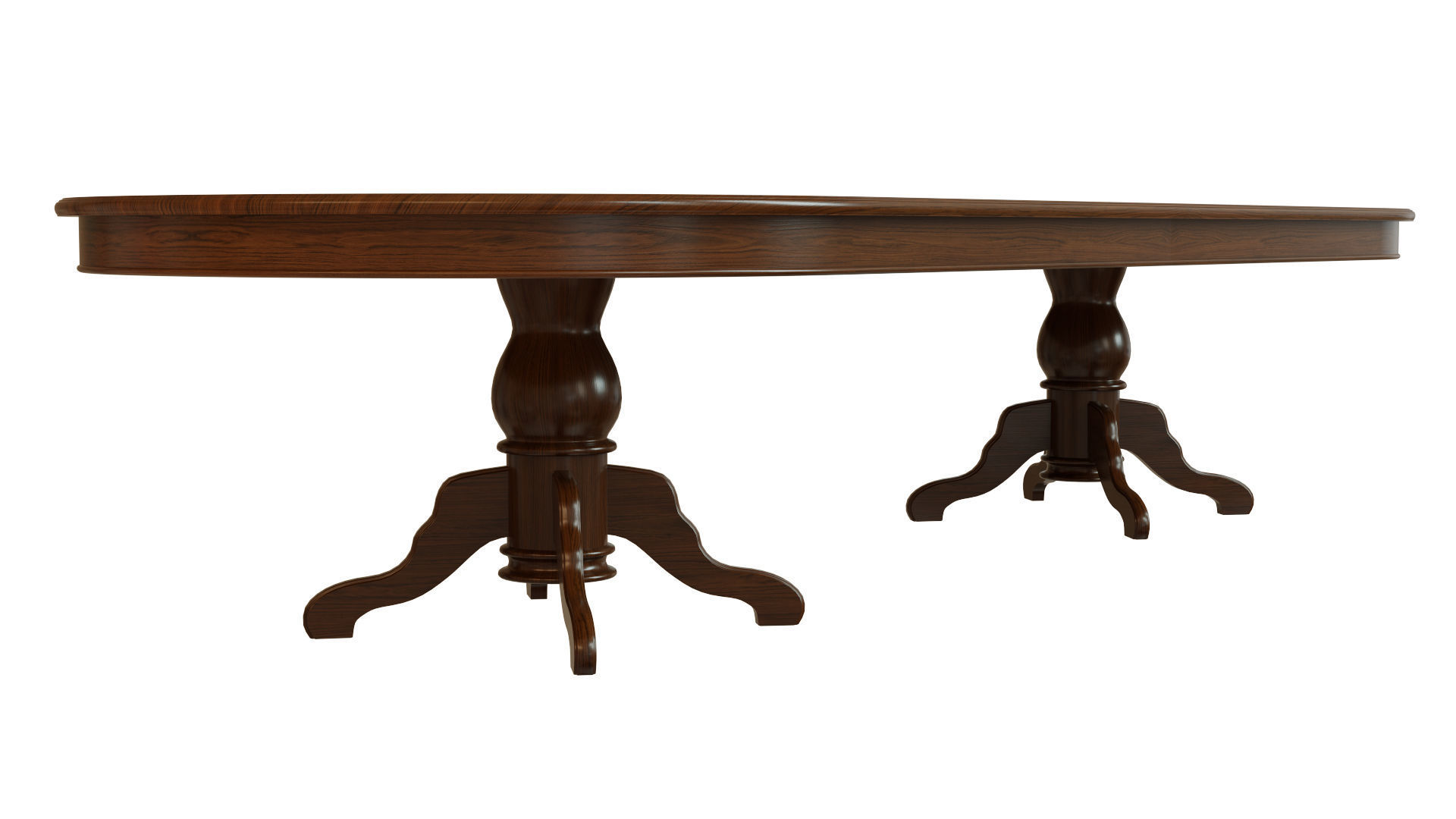 Wood table 3500 3D model_9