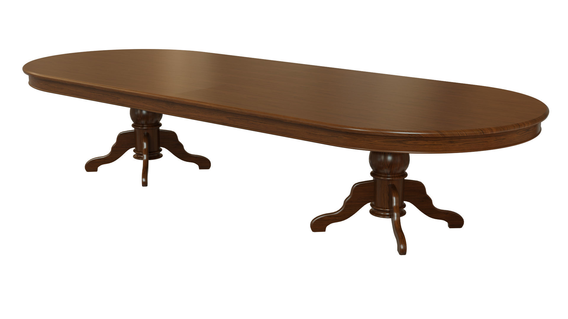 Wood table 3500 3D model_1