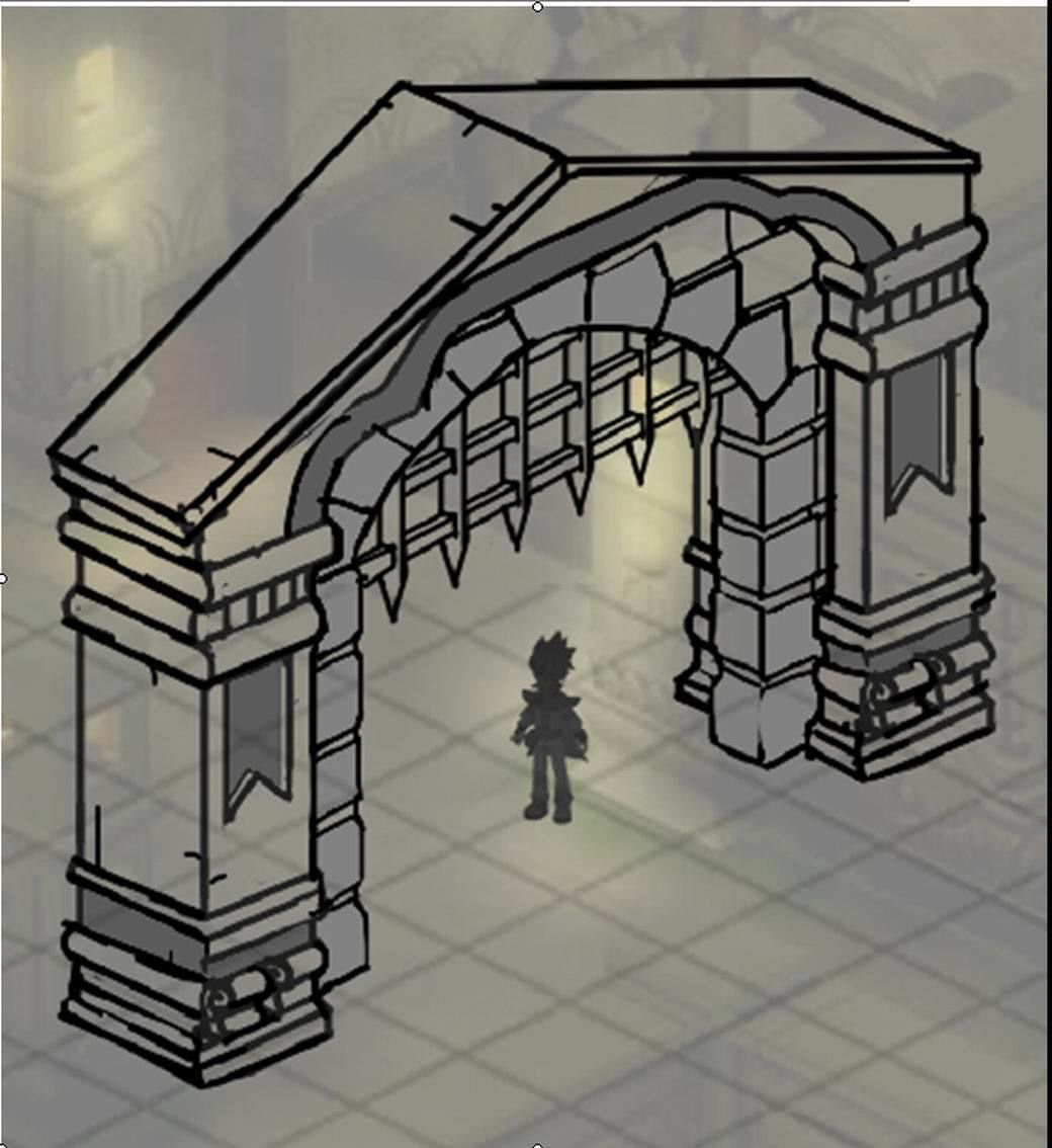 Game The Palace - Shimen 01 3D model_3