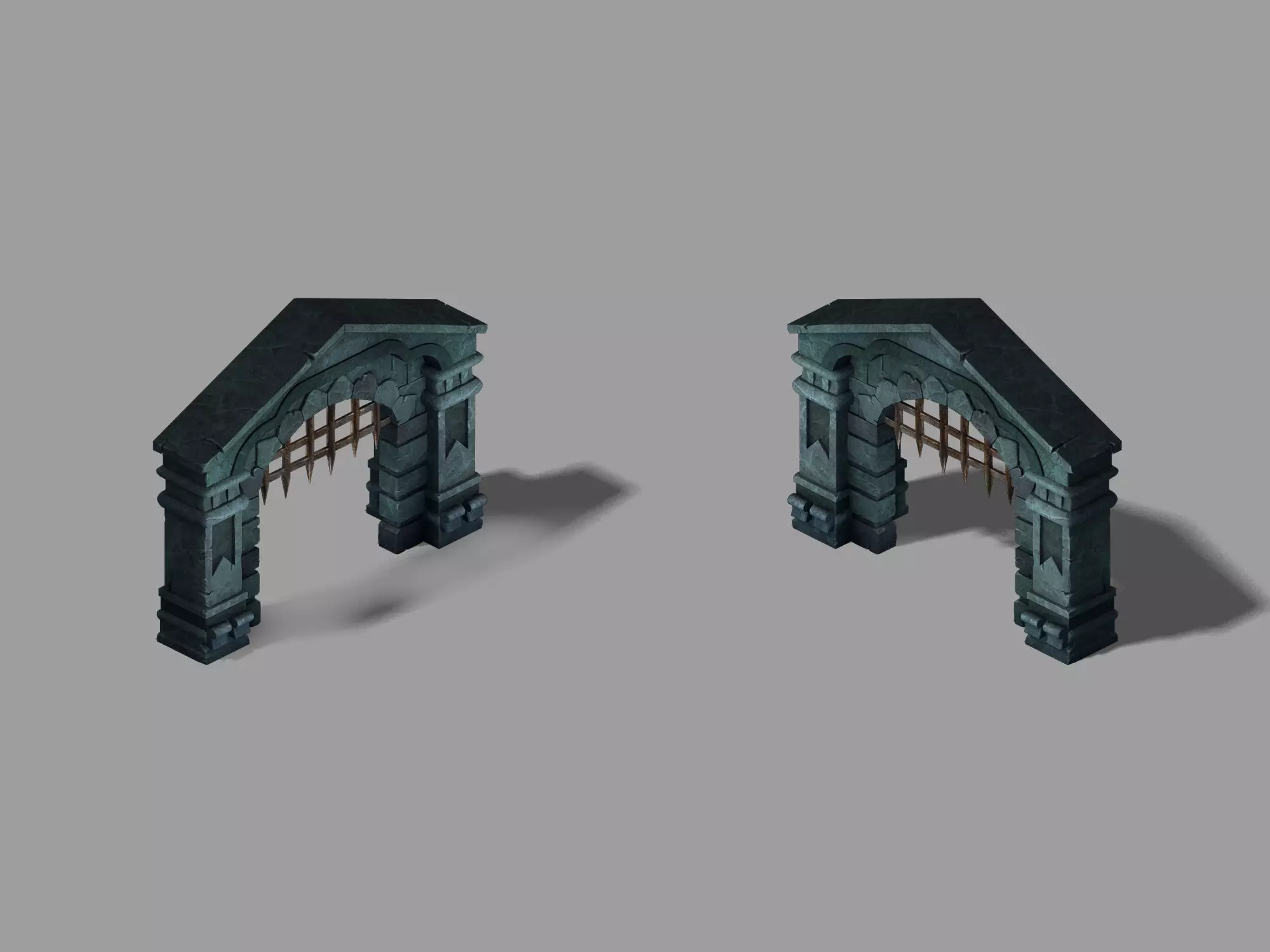 Game The Palace - Shimen 01 3D model_0