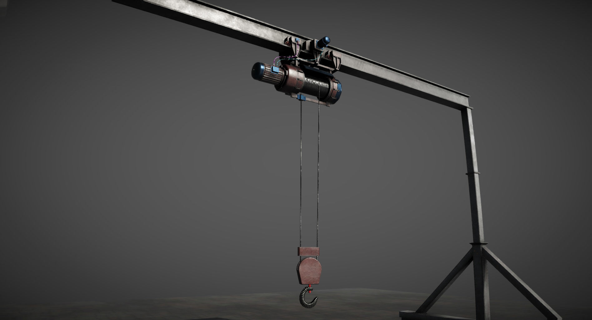 Machinery compartement devices for Unity 3D model_24