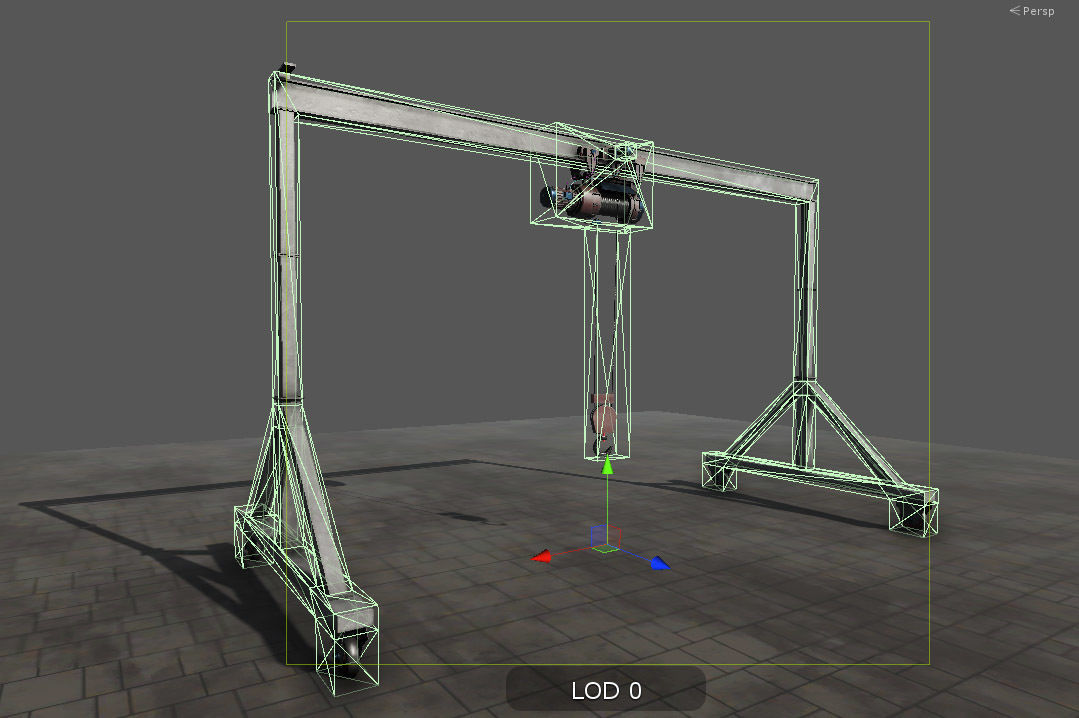 Machinery compartement devices for Unity 3D model_25