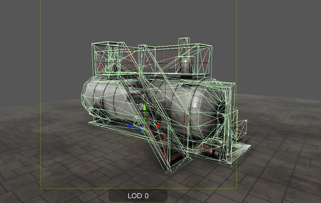Machinery compartement devices for Unity 3D model_18