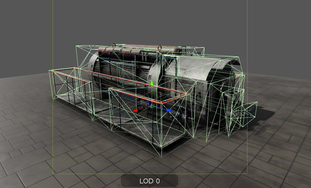 Machinery compartement devices for Unity 3D model_20