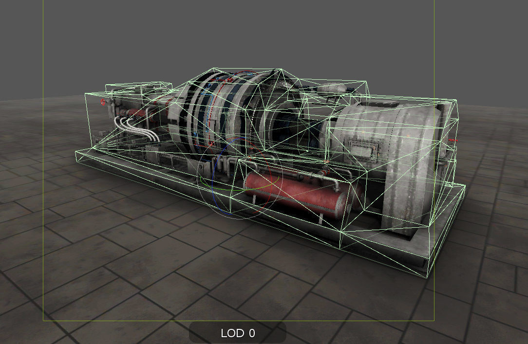 Machinery compartement devices for Unity 3D model_12