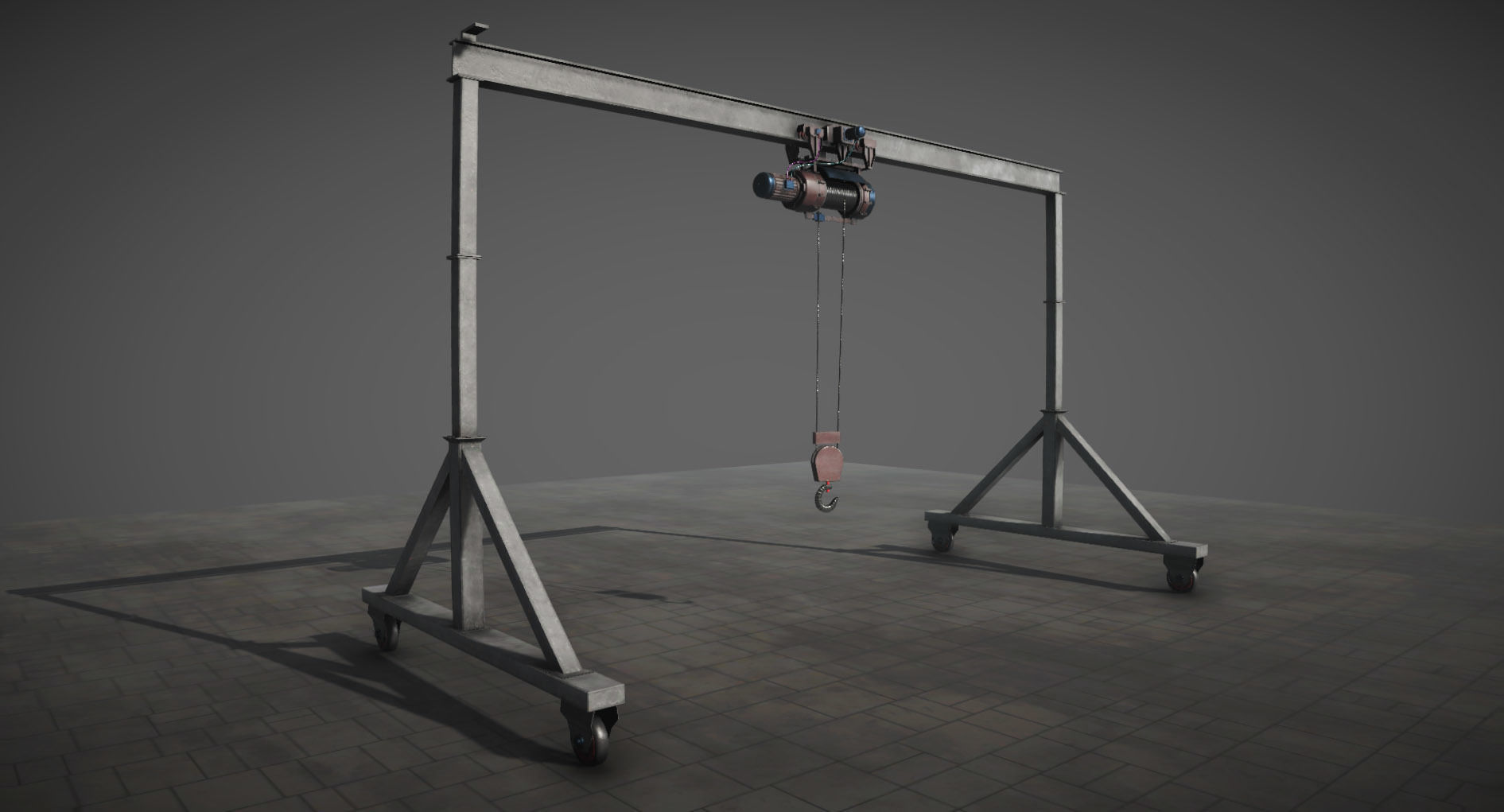 Machinery compartement devices for Unity 3D model_23