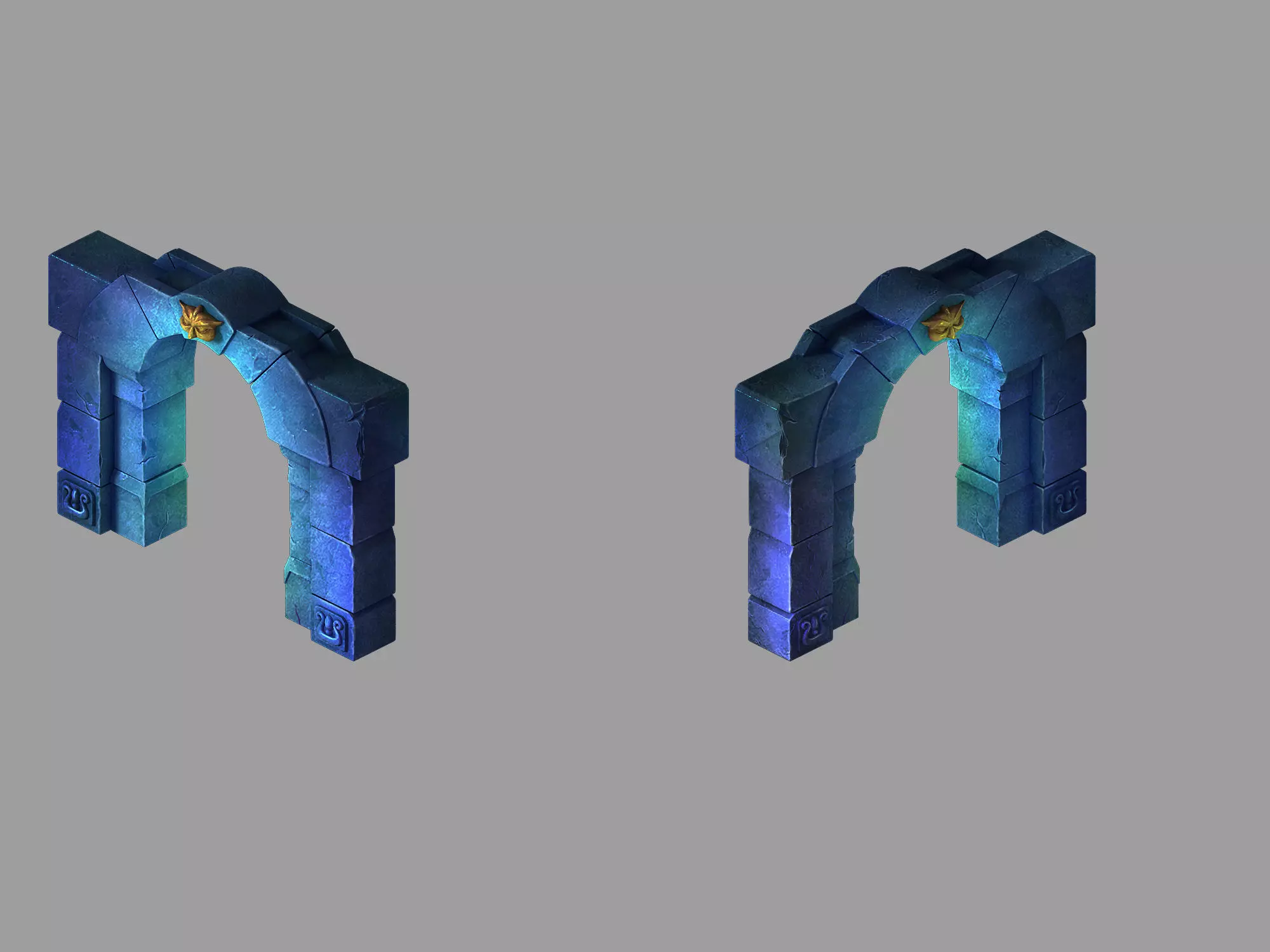 Game The Palace - Shimen 04 3D model_0