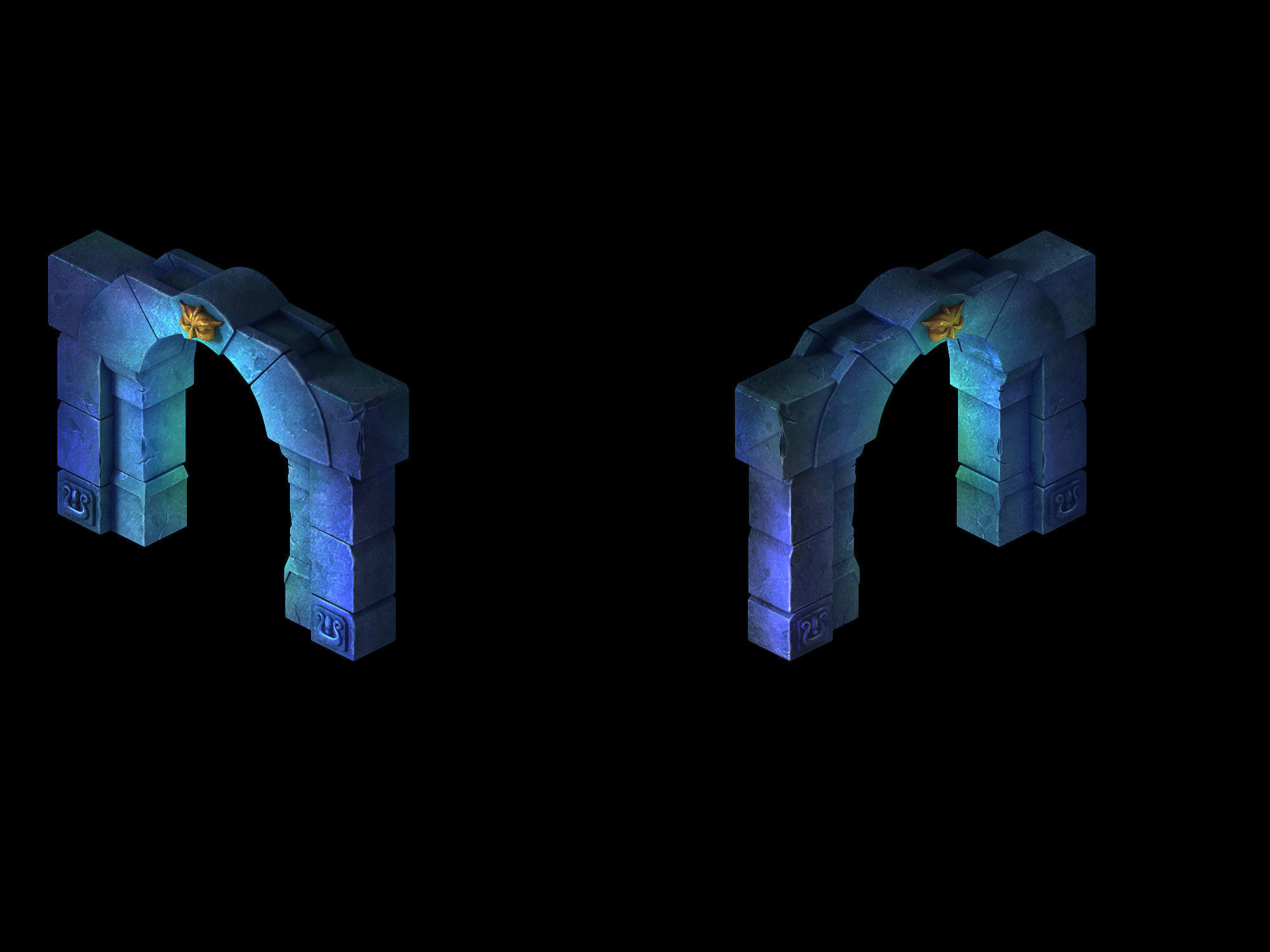 Game The Palace - Shimen 04 3D model_1