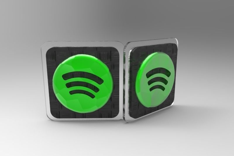 Sleep lamp concept -spotify edition 3D print model_2