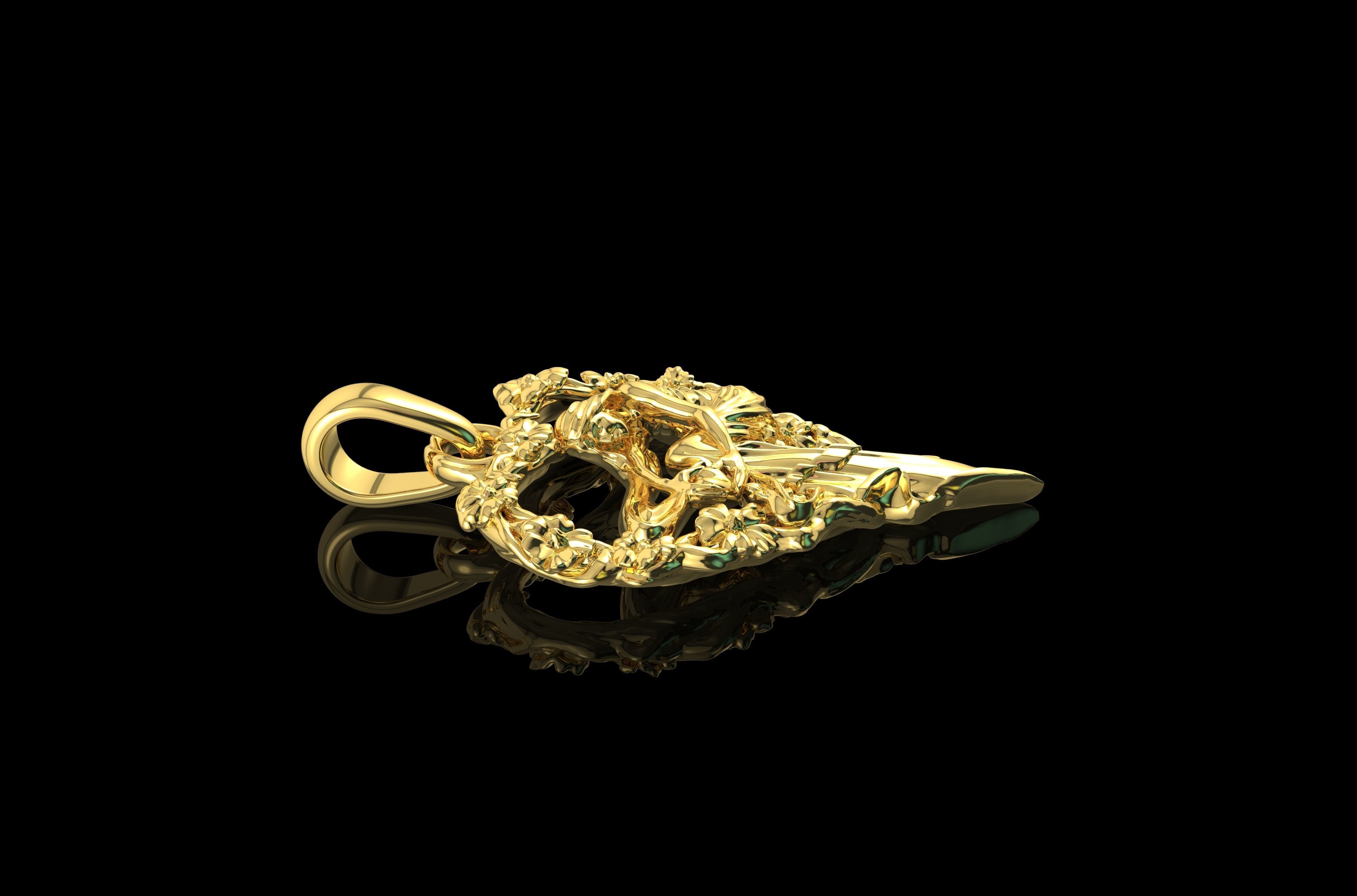 Gold N722 3D print model_4