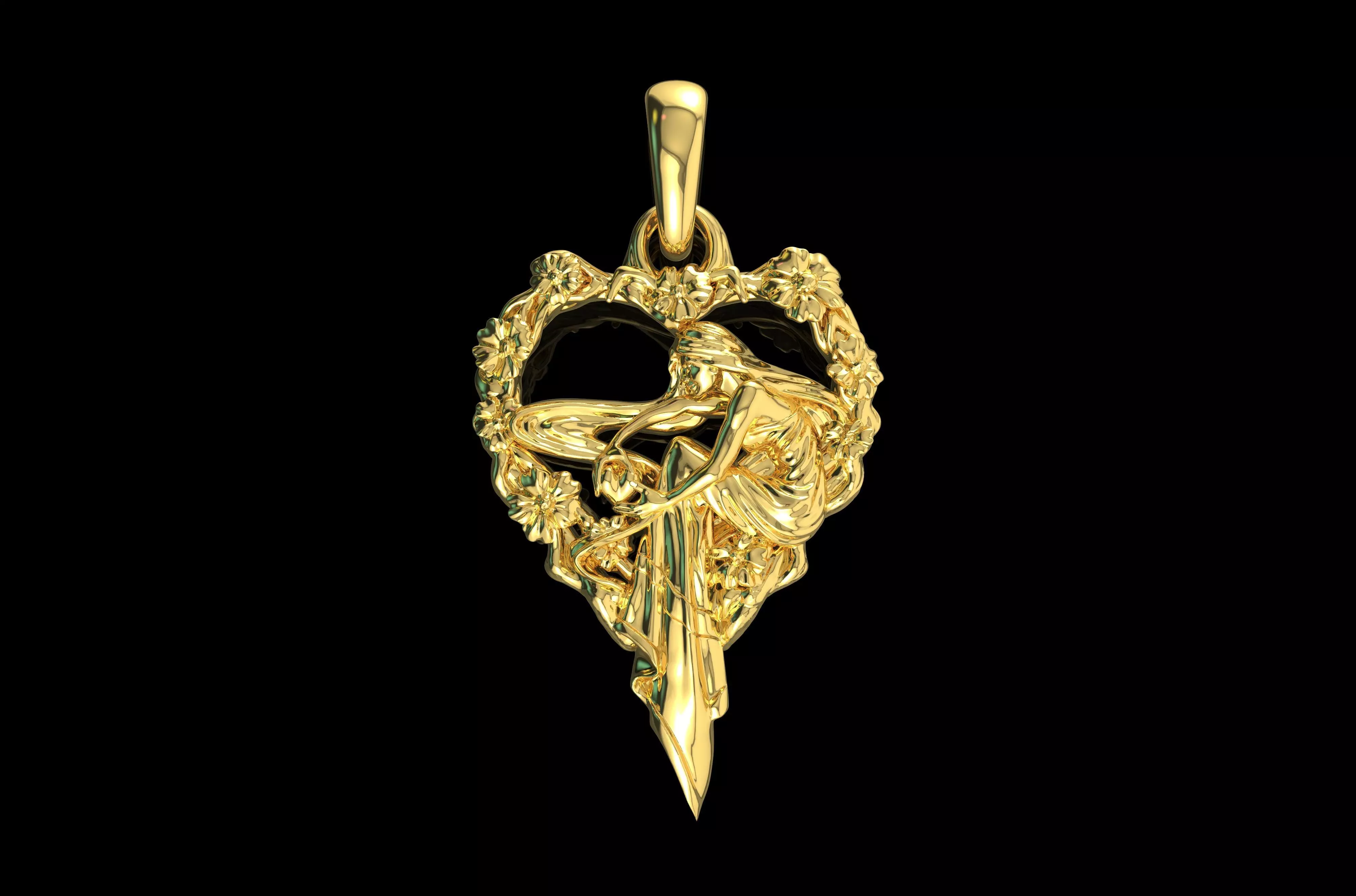 Gold N722 3D print model_0