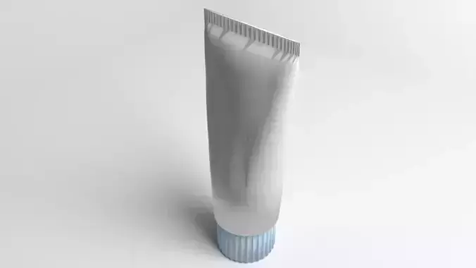 Toothpaste 1 tube of 3D model