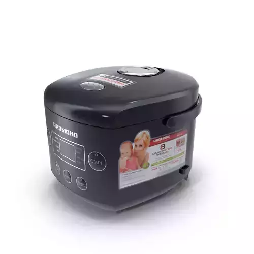 Multi cooker Redmond M02 3D model