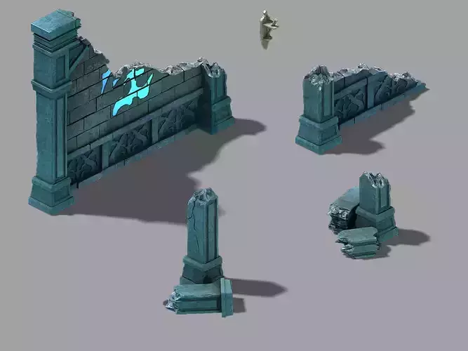 Game Underground Palace - Remaining Wall 01