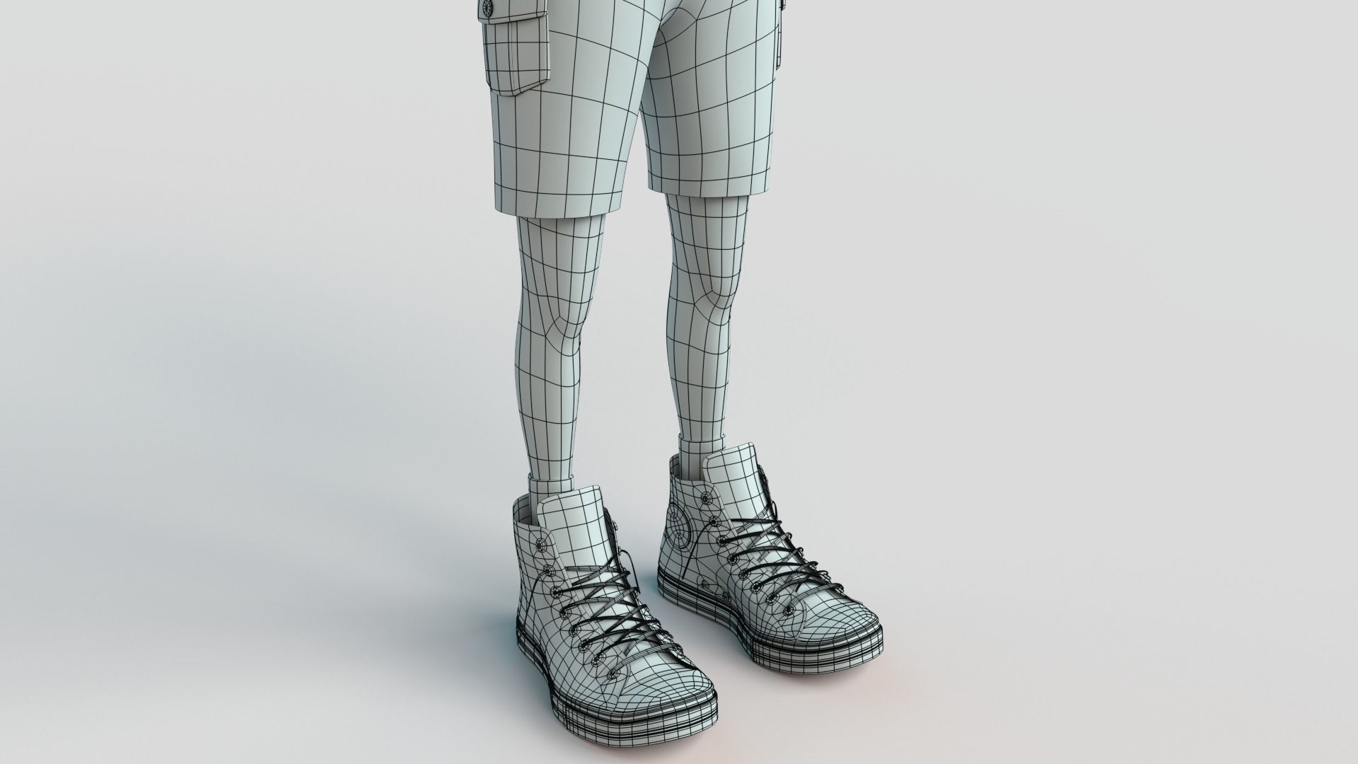 Cartoon Boy NoRig 3D model_11