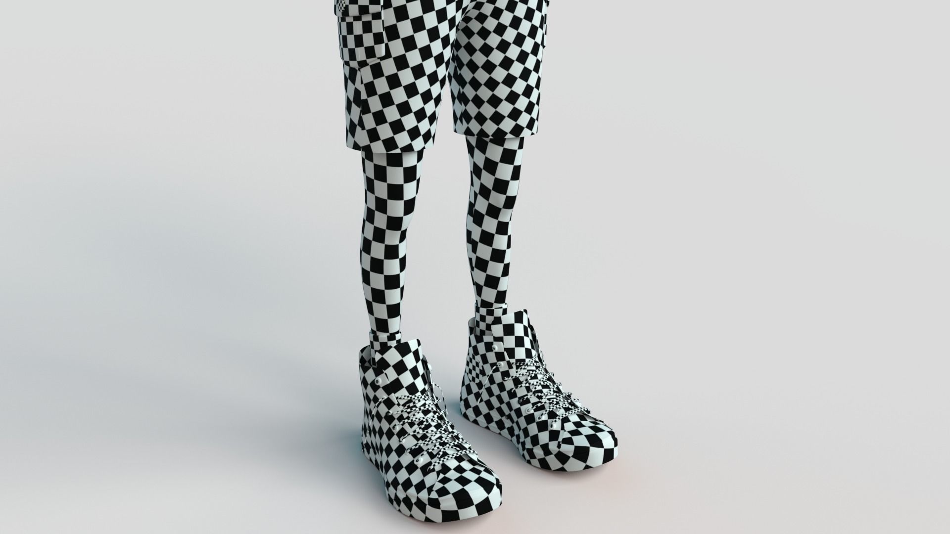 Cartoon Boy NoRig 3D model_15