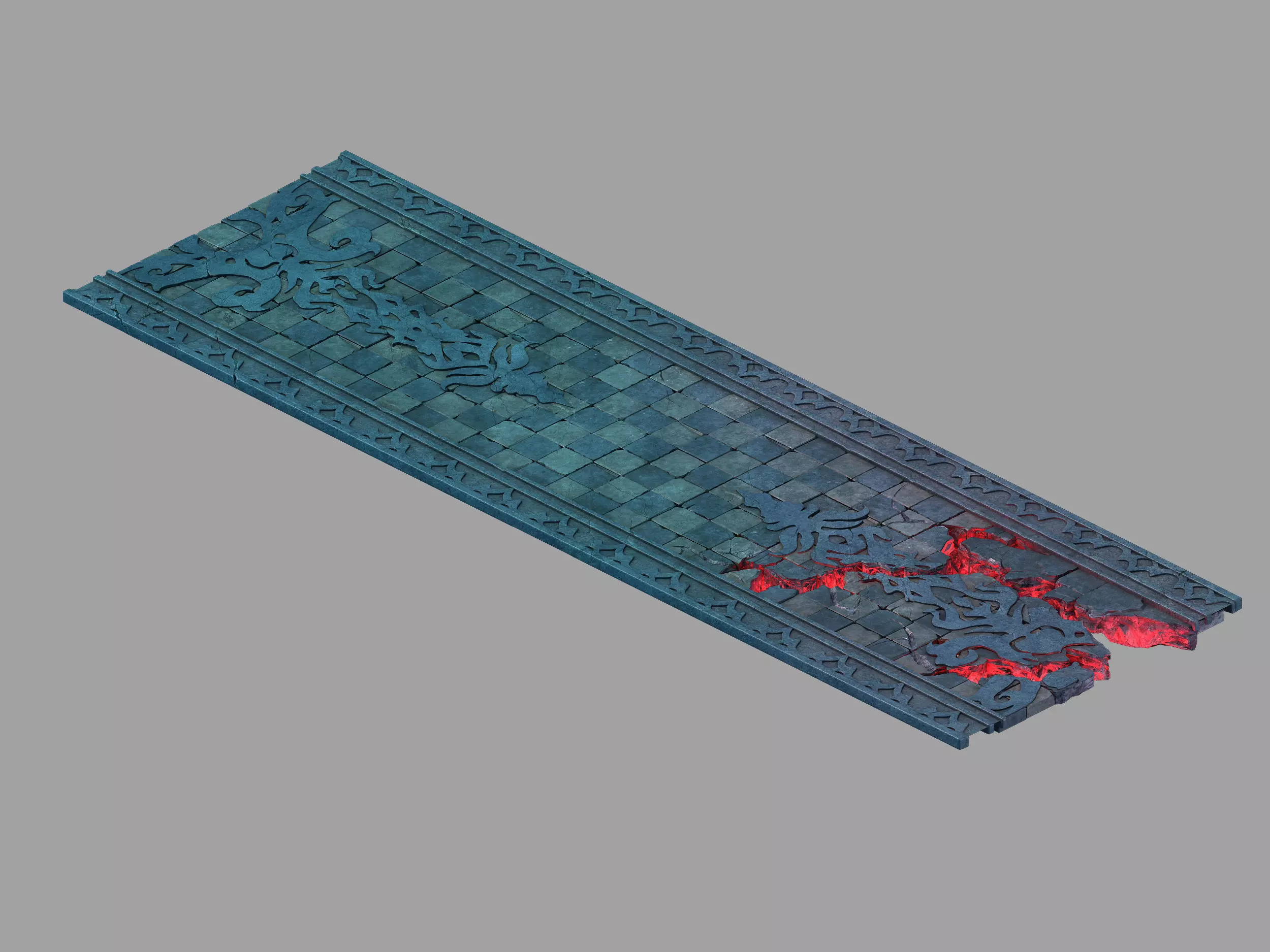 Game Underground Palace - Exit Floor 01 3D model