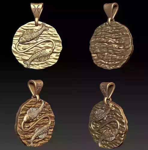 Horoscope Pisces pendant
