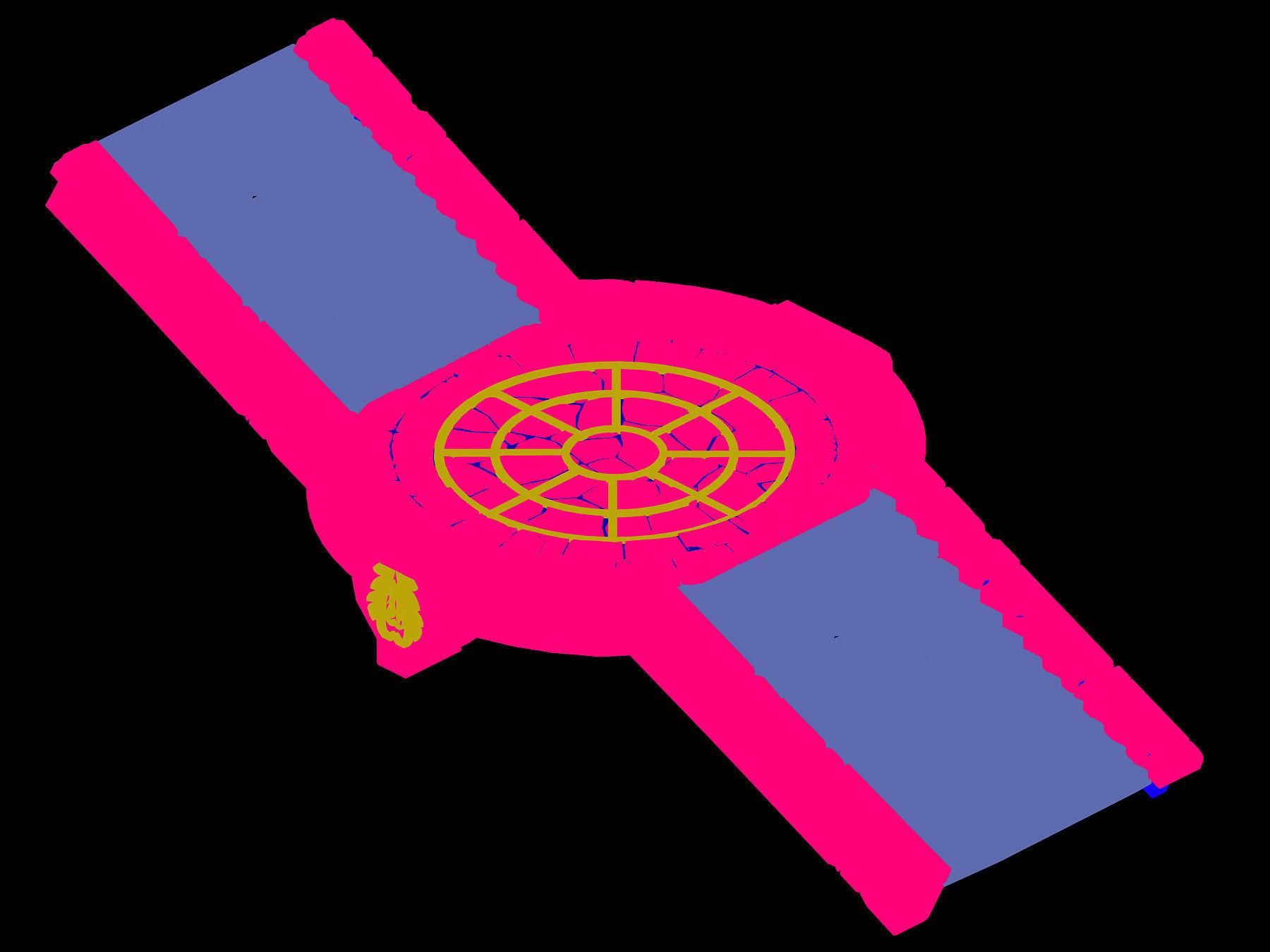 Game Underground Palace - Palace Passage 01 3D model_2