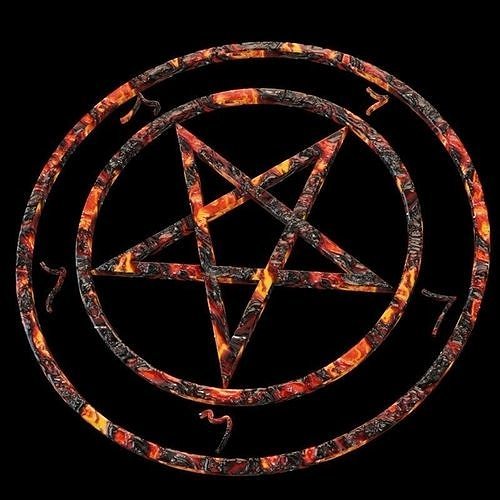 Devil Pentagrams 3D model