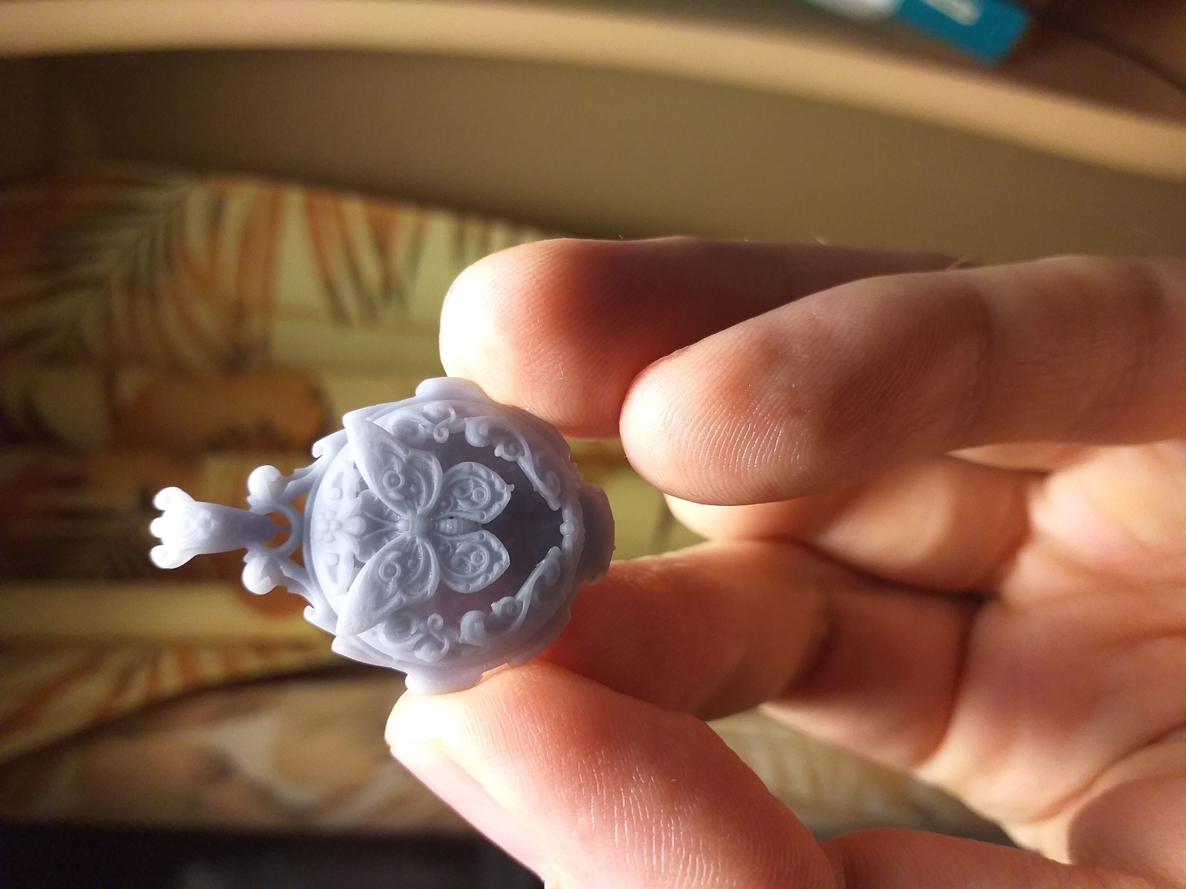 Butterfly Pendant II 3D print model_21