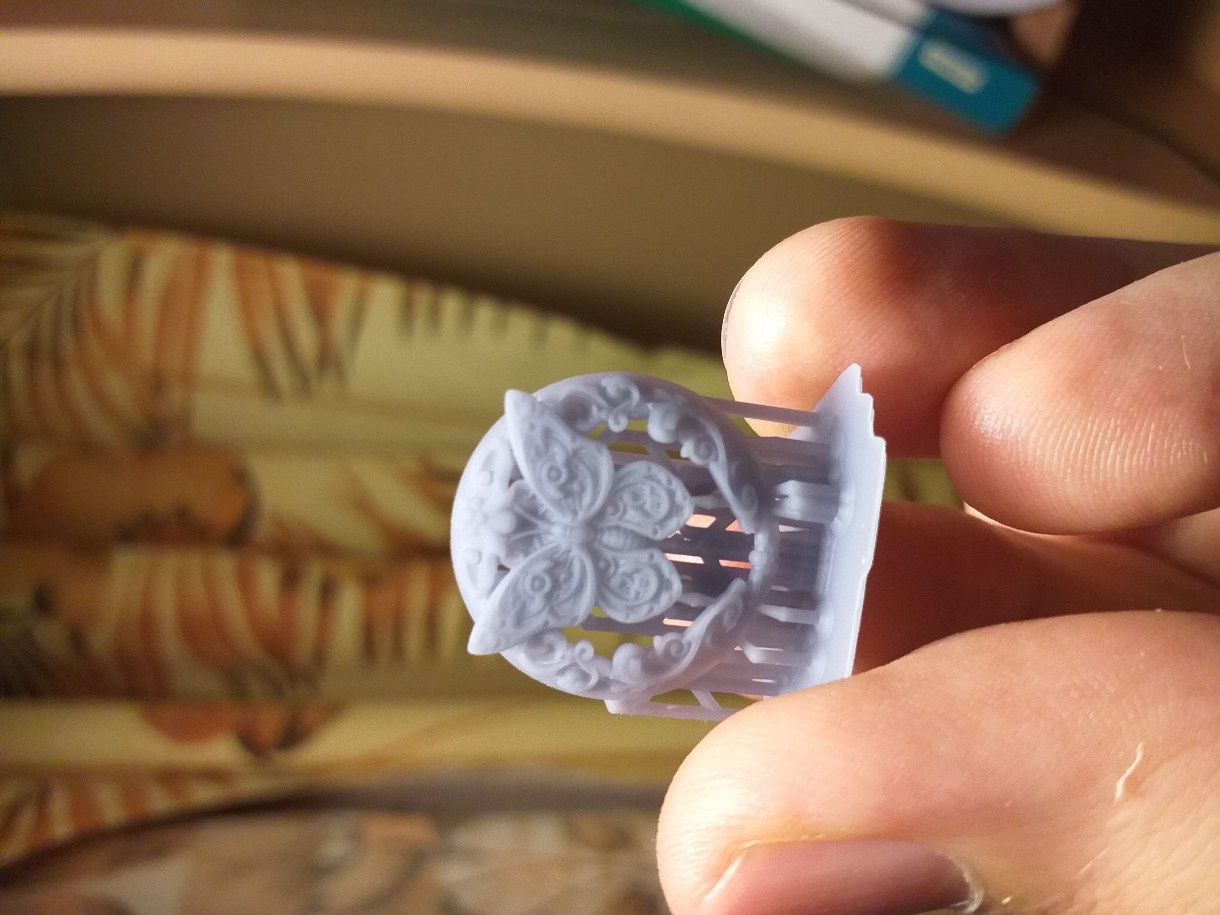 Butterfly Pendant II 3D print model_20