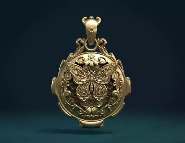 Butterfly Pendant II