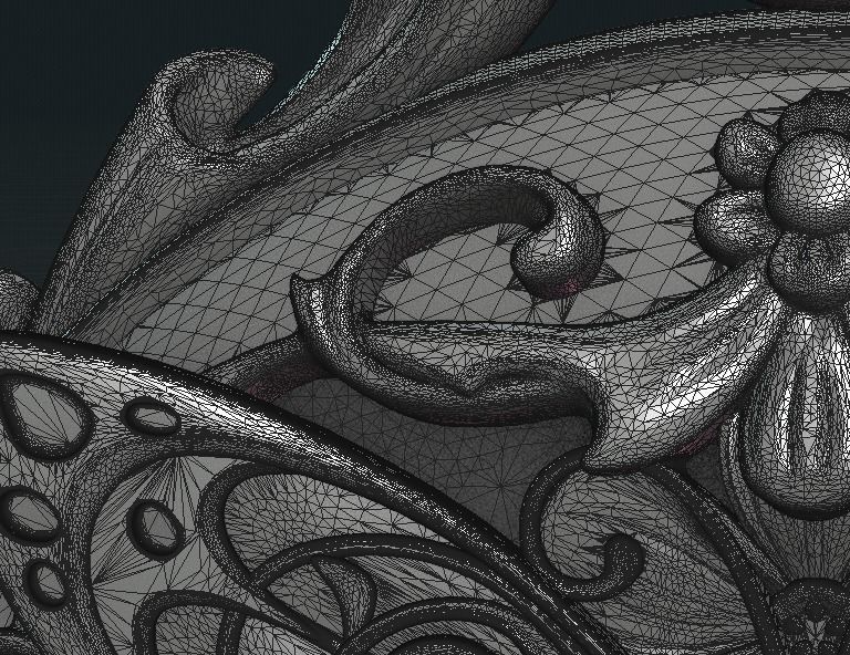 Butterfly Pendant II 3D print model_17